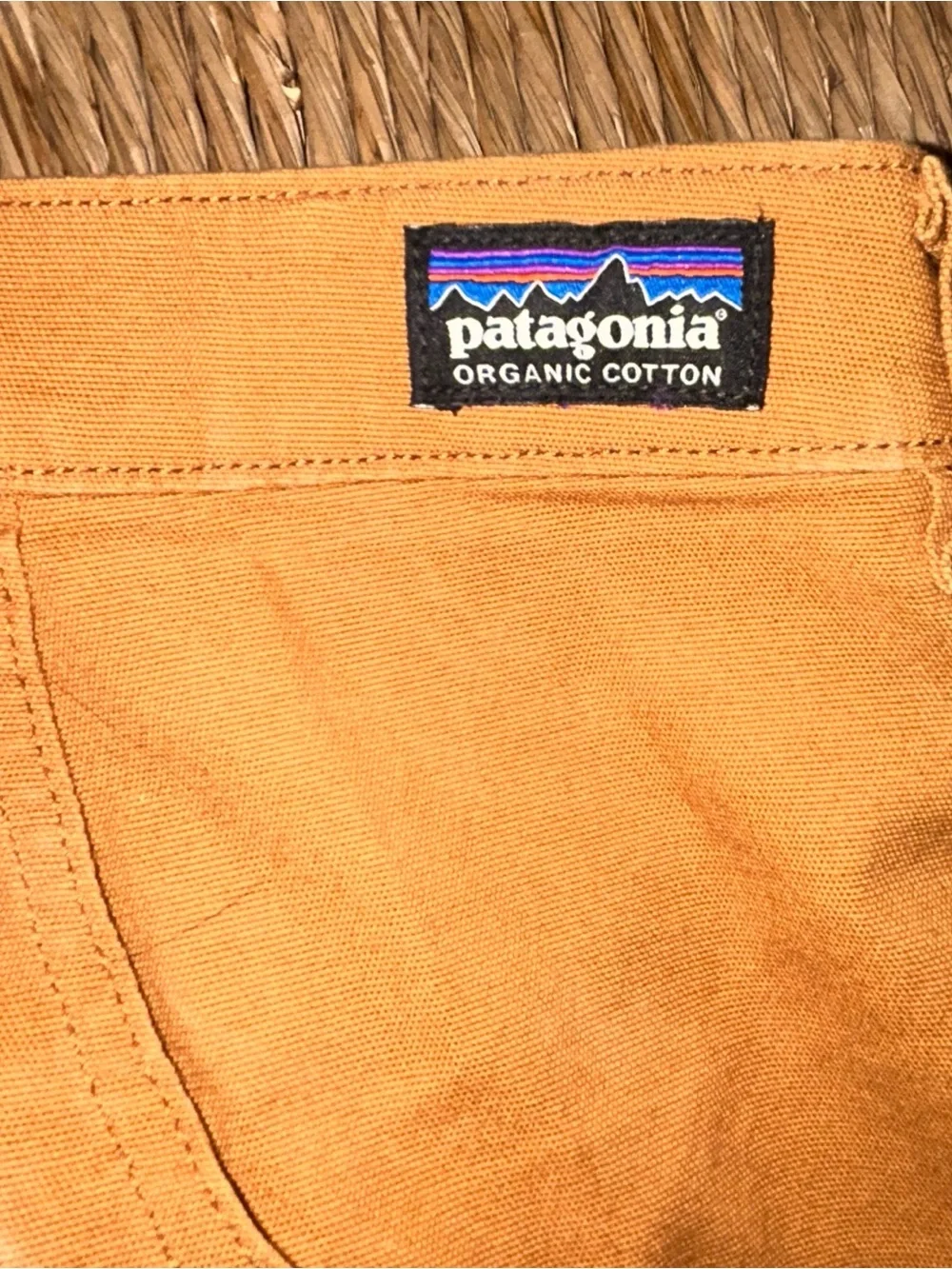 Patagonia Women's Mustard Utility Cargo Shorts